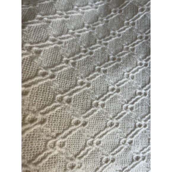 Vintage 100% Virgin Wool Sweater Jacket Size Small Textured Knit Button Closure - Picture 5 of 9